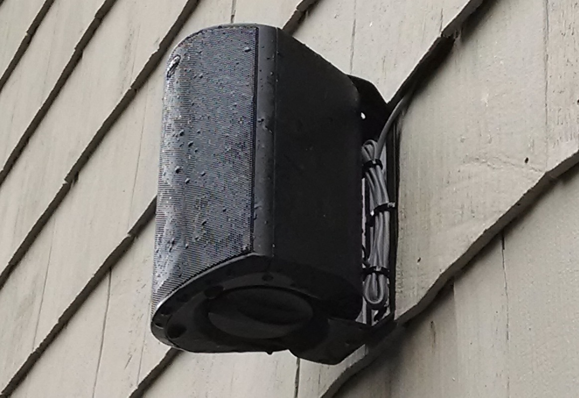 greco outdoor speakers left